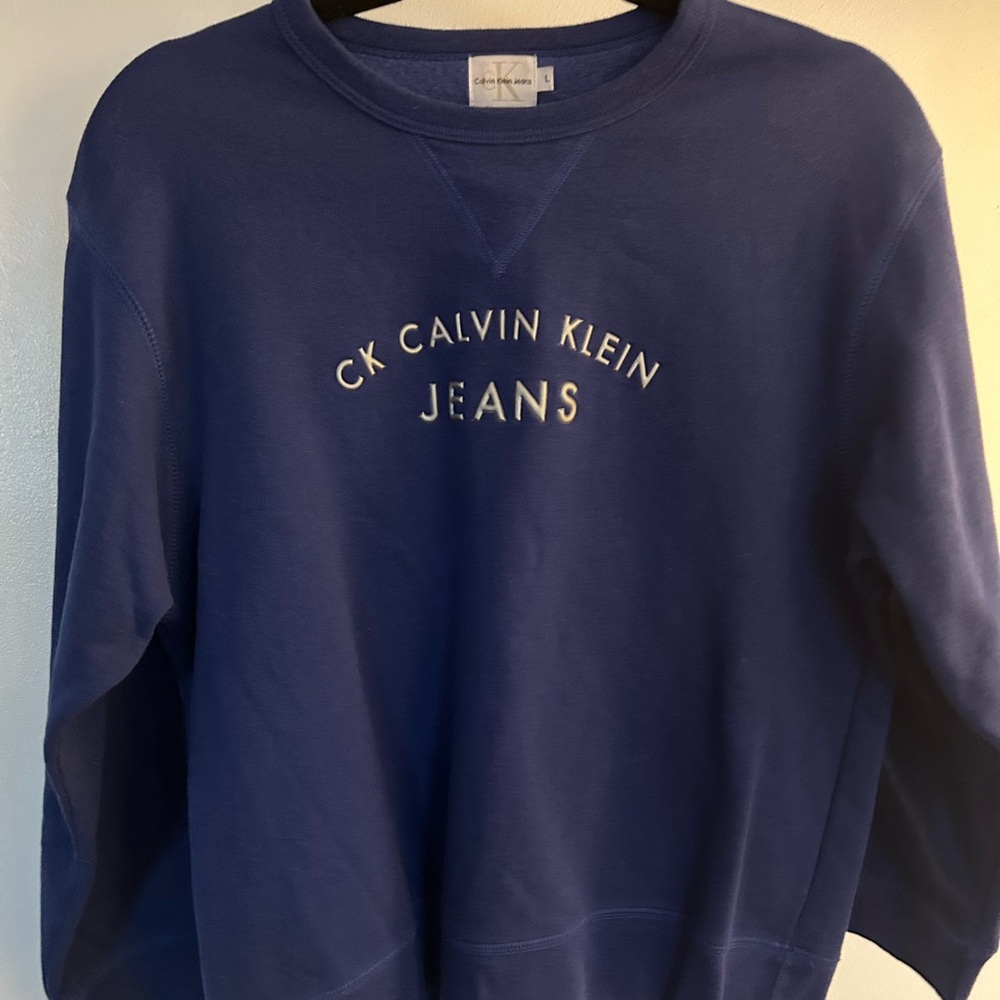 Calvin Klein Navy Pullover